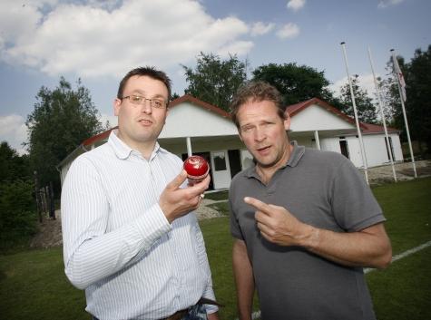 Johan Koning en Erik van Muiswinkel (foto tijdens interview Twentelife).